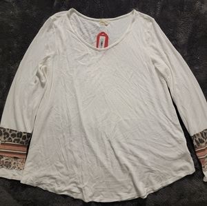 Womens Lovely Melody long sleeve shirt, size 3xl